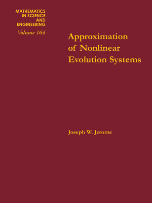 cover image of Approximation of Nonlinear Evolution Systems